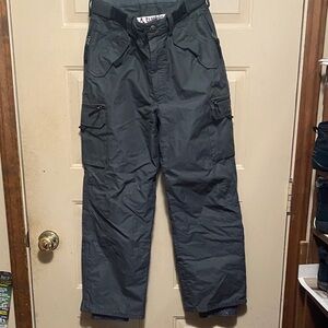 Turbine Men's Gray Snow/Ski Pants